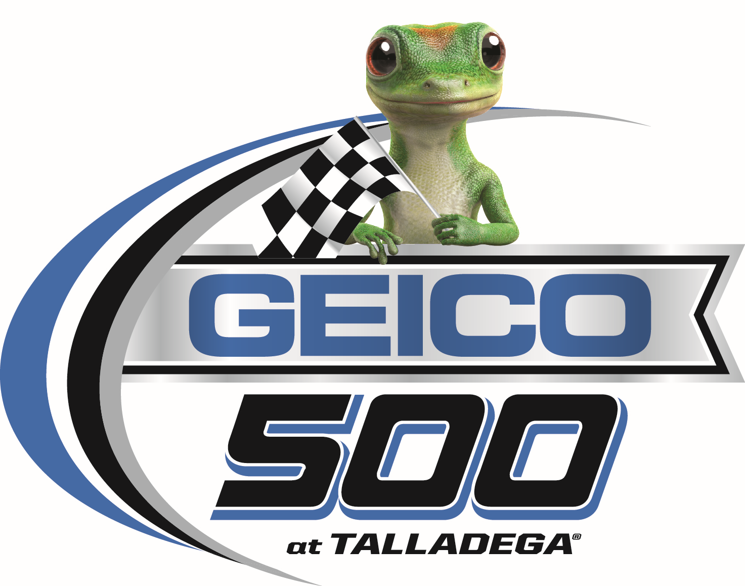 Geico 500 2015-Pres Primary Logo iron on transfers for clothing